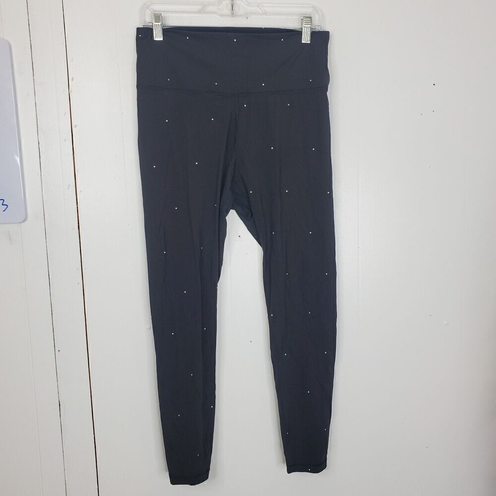 Stella And Dot Crush It Leggings Dottie Print Polka Dot Fun Preppy Womens XL